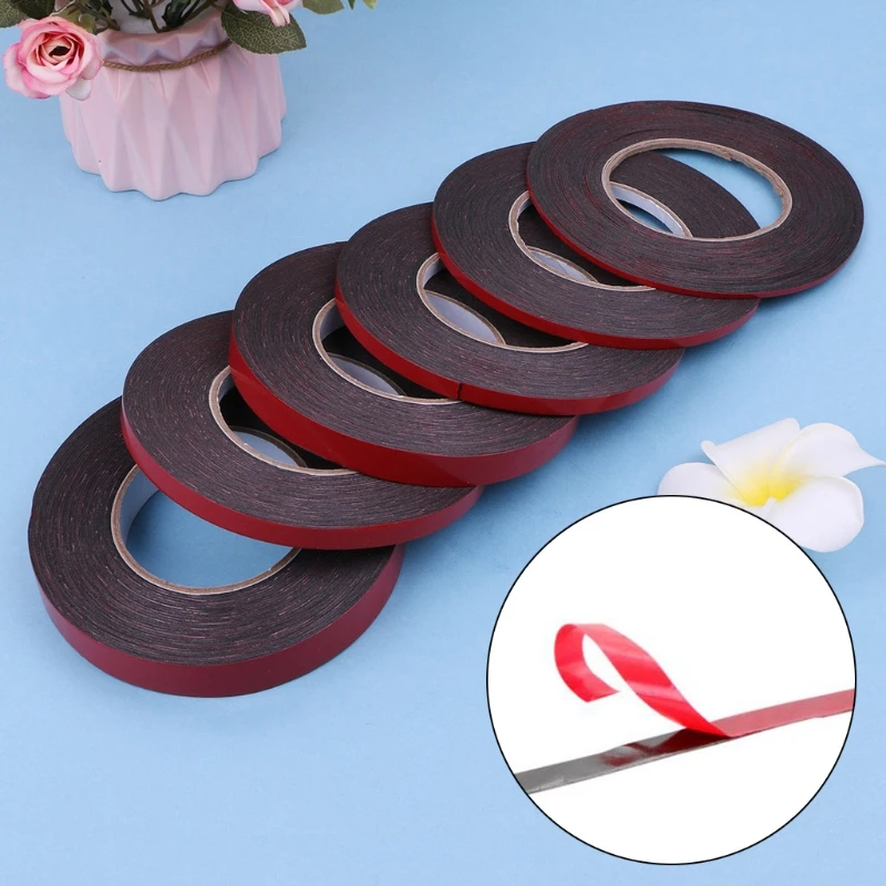 3 20 мм 10 м красная Двусторонняя фотография зеркальный ЖК экран washi Tape|Офисный