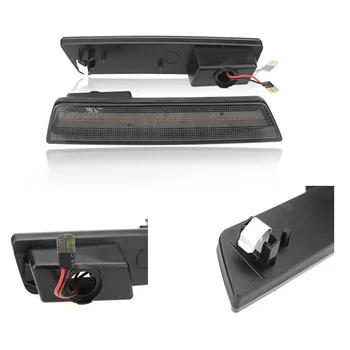 

Set Side Marker Light For 2011-2014 Dodge Charger Challenger LED Side Marker Light Smoked Red Rear