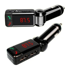 Bluetooth FM передатчик беспроводной MP3 плеер Автомобильный Комплект двойной USB зарядное устройство для универсальных телефонов новое поступление