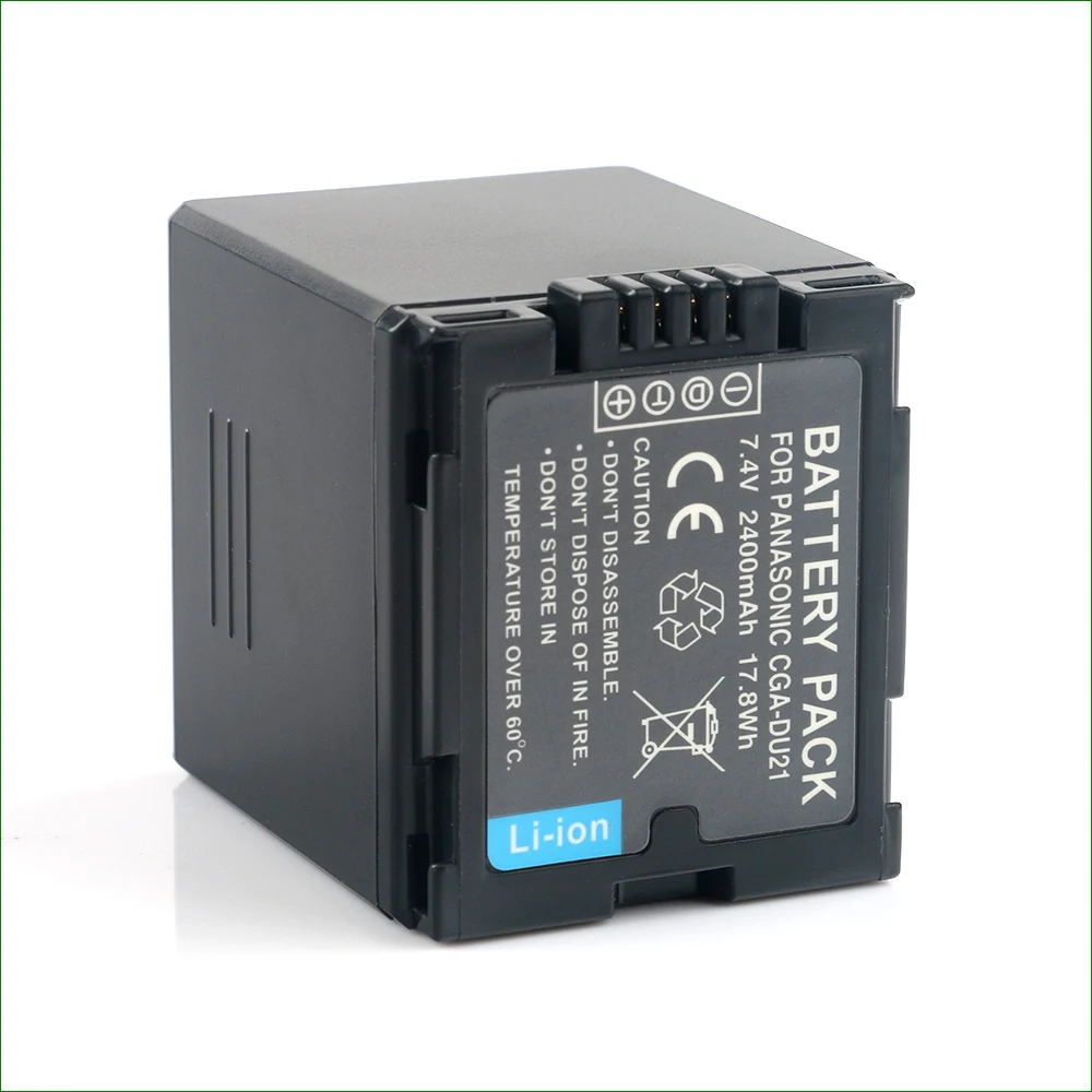 LANFULANG CGA DU21 Замена Батарея для цифрового фотоаппарата Panasonic DU06 DU07 SDR H250 NV GS25 GS28 VDR D220