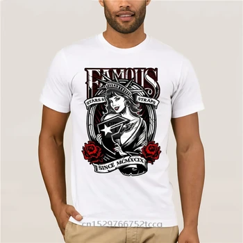 

man's T-shirt Round Neck FSAS Famous Stars and Straps Design Cotton Print Round Neck Man fashion T-shirt men