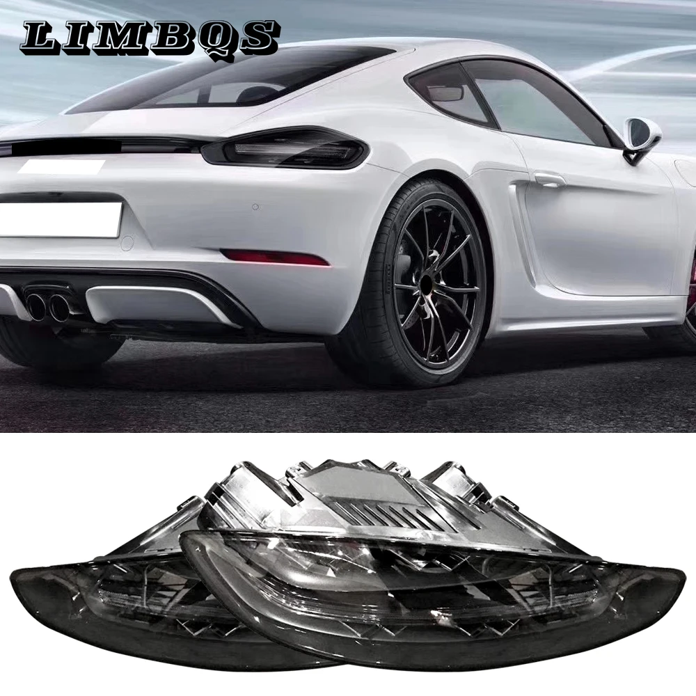 

Car tail light for porsche 718 tail lamp rear trunk lamp signal brake reverse tail light brake stop lamp professional accessory