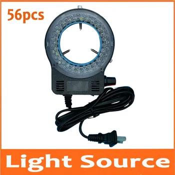 

56pcs White Light Adjustable Ring Lamp Industrial camera light Source Mobile Phone Circuit board Repair for Stereo Microscope