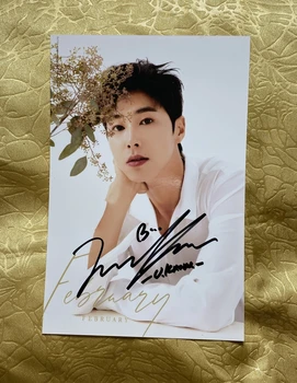 

hand signed TVXQ U-KNOW autographed group photo 4*6 autographs in ink 032020B