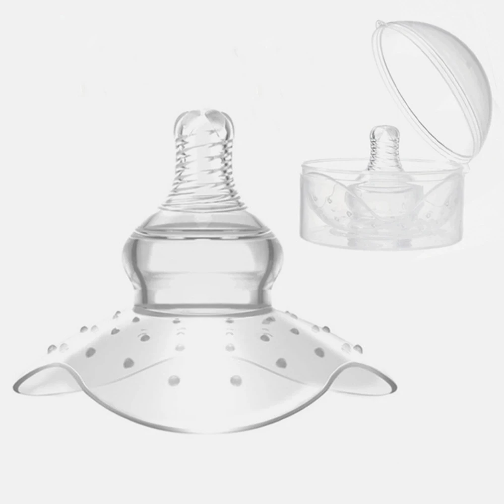 

Baby Nipple Protect Cover During Breastfeeding Feeding Milk Nipple Type Baby Breast Feeding Protective Storage Cover