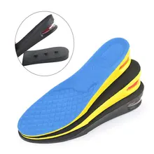 Двухслойные увеличивающие рост стельки мужские и женские невидимые движения съемные физически увеличивающие коврик