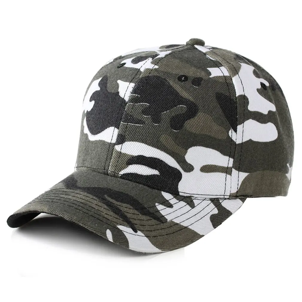 

13 colors Snow Camo Baseball Cap Men Tactical Cap Camouflage Snapback Hat For Men women hip hop Bone Dad Hat caps Casquette 2018