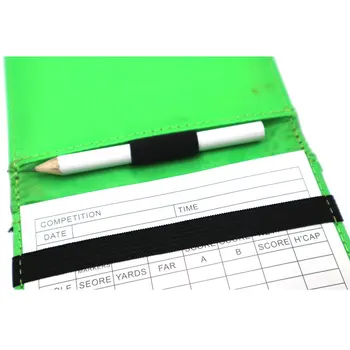 

Golf Scorecard Holder Keeper Golf Score Wallet Yard Book Cover