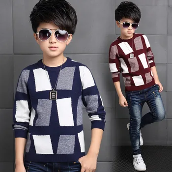 

2020 Fashion Boys Sweater Spring Winter Infant Boy Outerwear Cotton Sweater Kids Sweater Children Knitwear Sweater Brand Tops