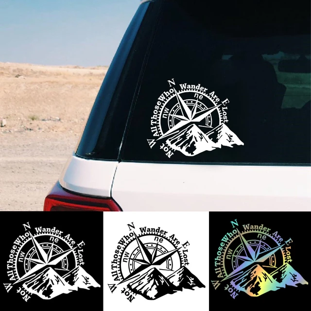 Funny Compass Car Door Stickers Vinyl Film Auto Decoration Car Tuning  Accessories Decal Waterproof Suv Styling Automobiles - Car Stickers -  AliExpress