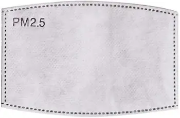 

10pcs/20pcs 5 Layers Filter Paper Haze Mouth Mask Filter Paper Mask Filter Insert