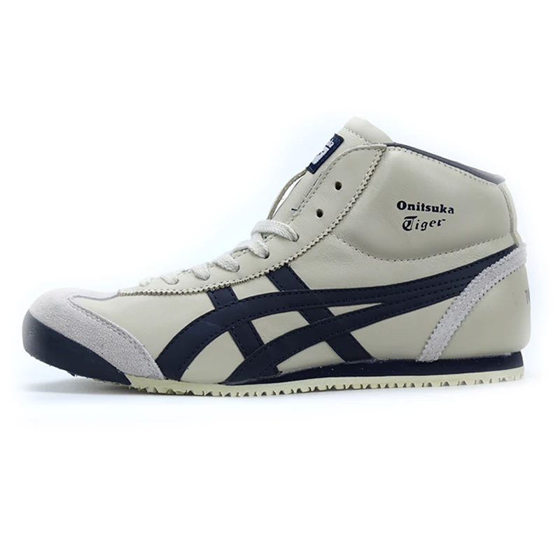 Brown and blue Оригинальная спортивная обувь Onitsuka Tiger; удобная дышащая повседневная обувь для мужчин и женщин; туфли-лодочки; высокая обувь - Цвет: Brown and blue