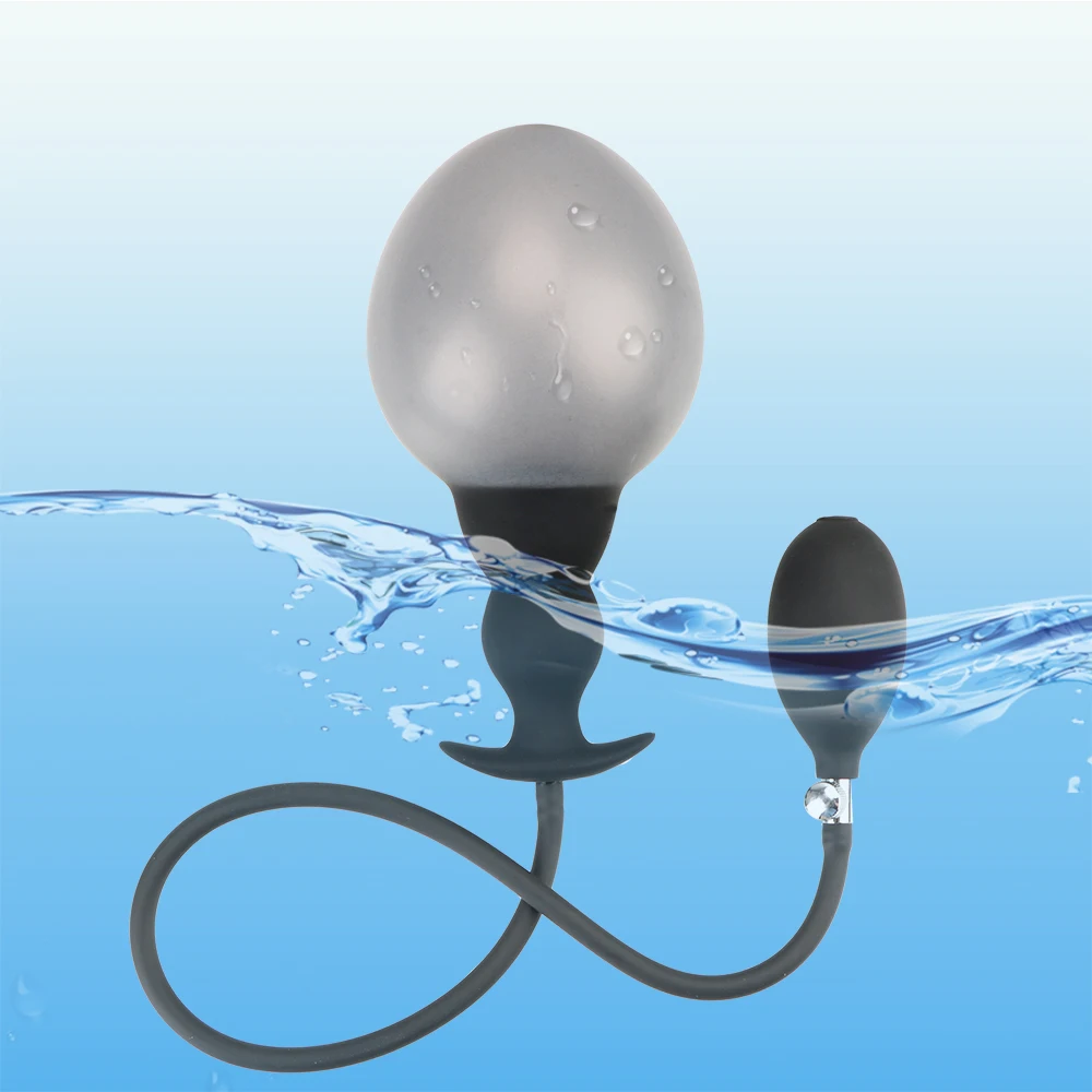 Inflatable Anal Plug And Anal Pump Dilator For Prostate Massage_voghion.com