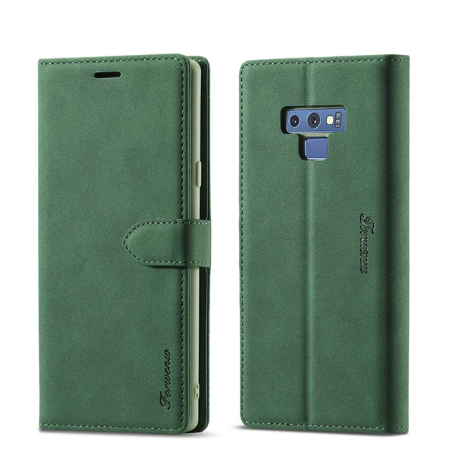 For Funda Samsung Note 9 Leather Vintage On Samsung Galaxy Note 9 Case Flip 360 Wallet Cover Note9 Case - AliExpress