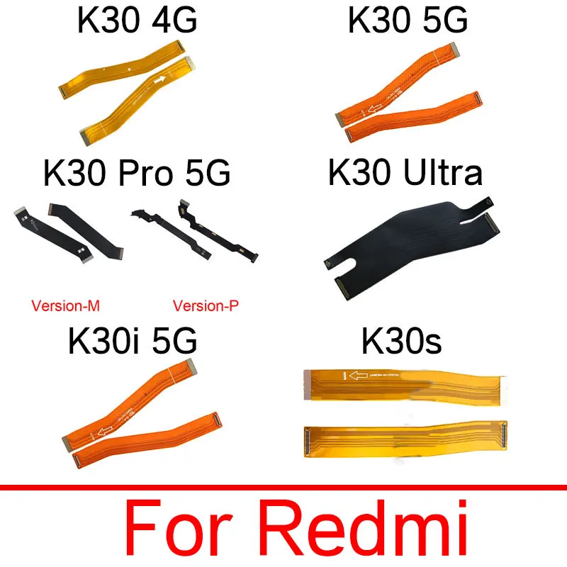 Материнская плата с ЖК дисплеем гибкая лента для Xiaomi Redmi K30 K30i k30s Pro 5G 4G Ultra