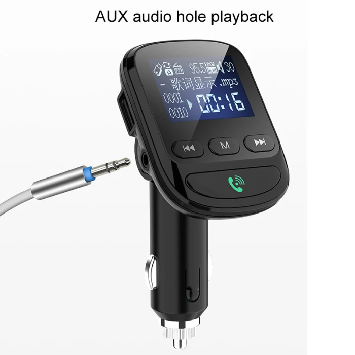 Автомобильное зарядное устройство плеер Bluetooth fm-передатчик Радио MP3 USB беспроводной комплект громкой связи DQ-Drop