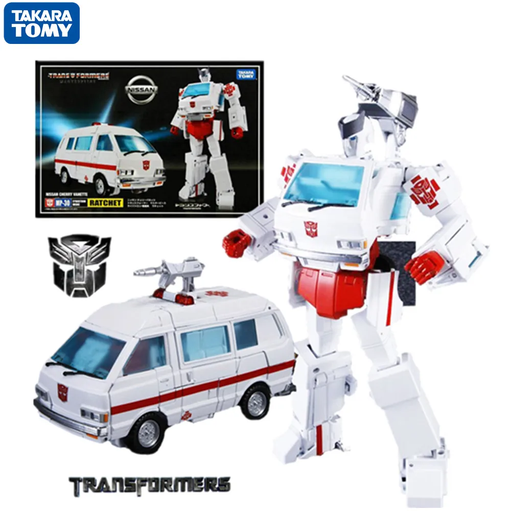 Takara Tomy Трансформеры шедевр MP30 трещотка Nissan Cherry Vanette Ko ПВХ фигурка Модель Детские