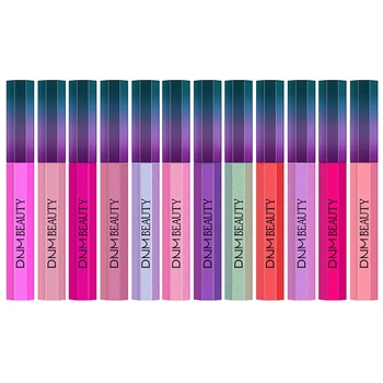 

DNM 12-Color Diamond Pearl Shimmer Sexy Lip Gloss Waterproof Moisturizer Lasting Non-Stick Cup Lip Gloss