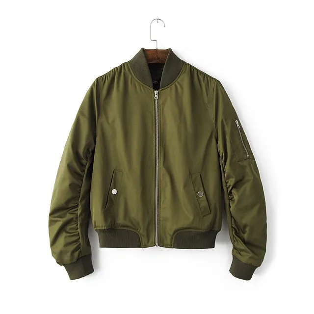 

2019 Spring New Style Korean-style Base-Versatile Thin Type for Spring And Autumn Flight Jacket Women's
