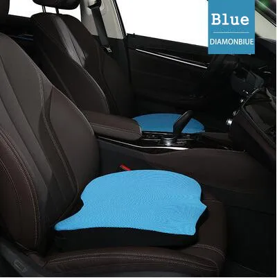 Memory Foam Seat Cushion Pillow Chair Cushion Seat Pad Car Hip Massage Pillow Office Chair pads Support Orthopedic Pain Relief 4