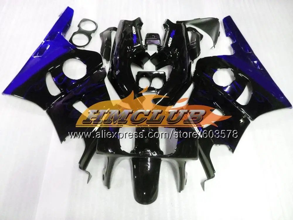 CBR400 RR для HONDA CBR400RR NC29 1994 1995 1996 1997 1998 1999 97CL. 4: желтый, белый CBR 400 RR 400RR 94 95 96 97 98 99 обтекатель - Цвет: No. 12