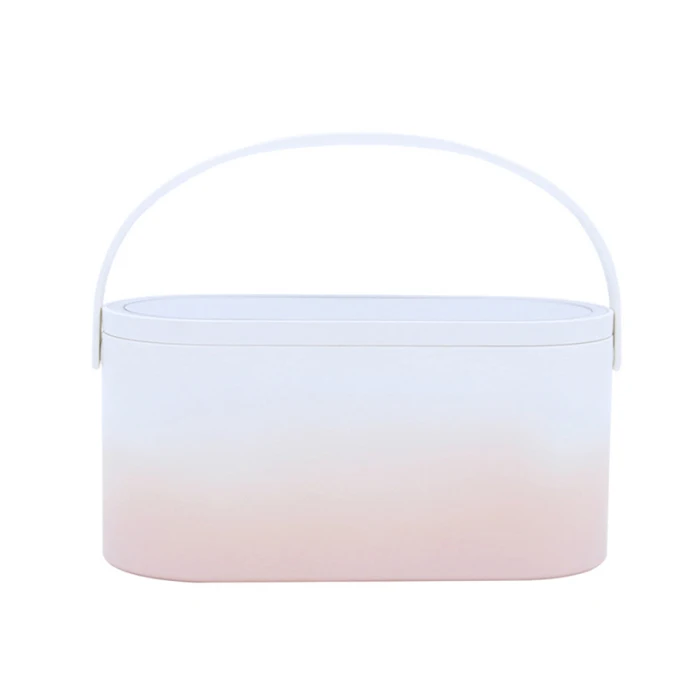 Портативный чехол для косметики косметический Органайзер коробка для хранения с зеркало со светодиодной подсветкой для путешествий@ ME88