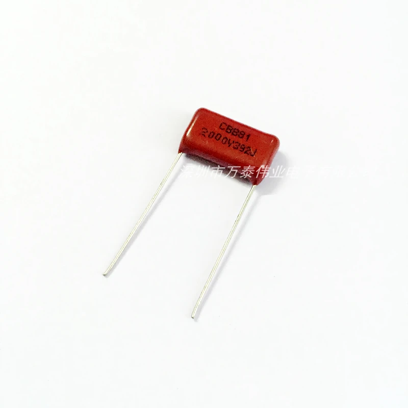 Высококачественный пленочный конденсатор CBB81 2000v392j 3.9nf 0 0039 мкФ P = 15 мм 392j2000v |
