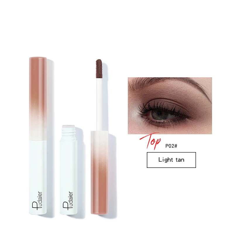 Eye Shadow 8 Colors Matte Liquid Eyeshadow Stick Waterproof Lasting Matte Metallic Easy To Makeup Professional Eye Dark Brown Eyeshadow eyeshadow stick eye shadow stick