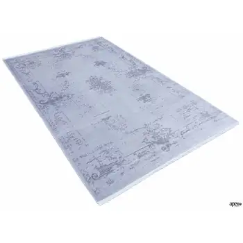 

Apex Petra 7 'x 10' Viscose Purple Area Rug