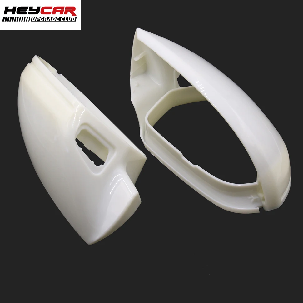 1 пара из без покраски Side Assist зеркала и добавит позитива вашей поездке, покрывает снаружи зеркала для Audi A6 C7