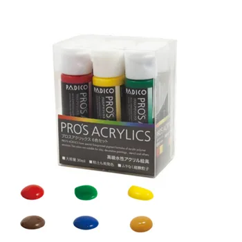 

6 colors Tinting and coloring Clay-colored acrylic acrylic pigments