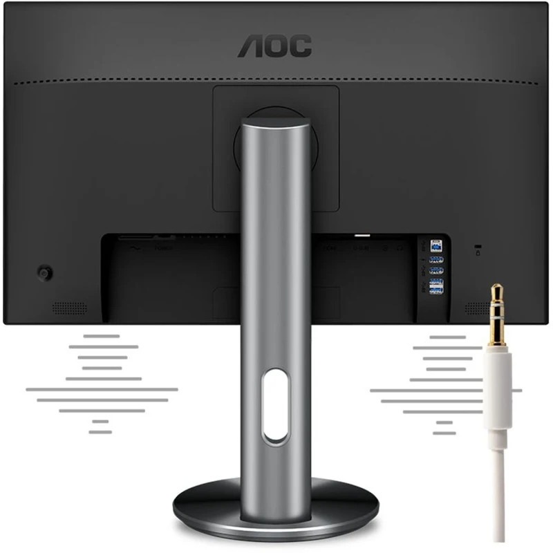 Монитор AOC 27" Professional Q2790PQU/BT(00/01) черный IPS LED 4ms 16:9 HDMI DisplayPort M/M Mat HAS