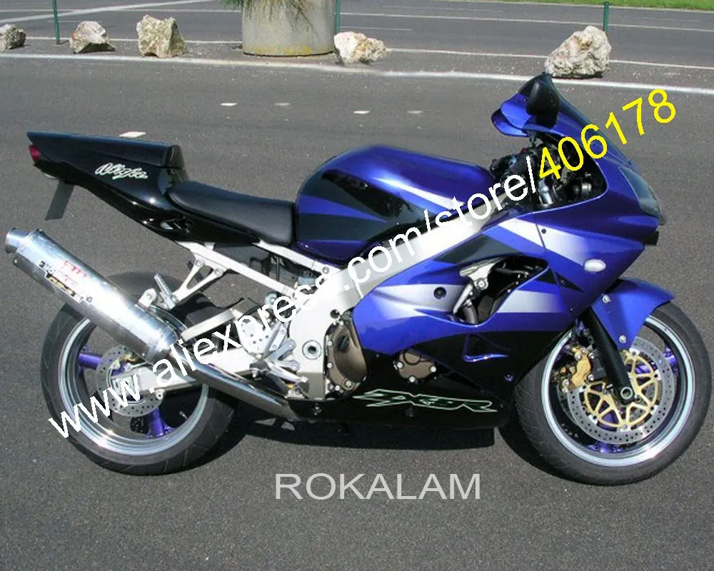 Синий ZX9R 03 обтекатель 02 ABS для Kawasaki 2002 2003 ZX-9R ZX 9R инжекторный наборы (литья под