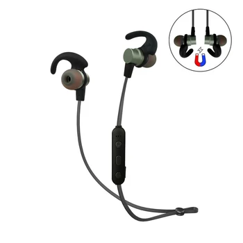 

Sports Earphones New Magnetic Bluetooth Headset Wireless Earbuds With Microphone Stereo Rain and Sweat For Phone