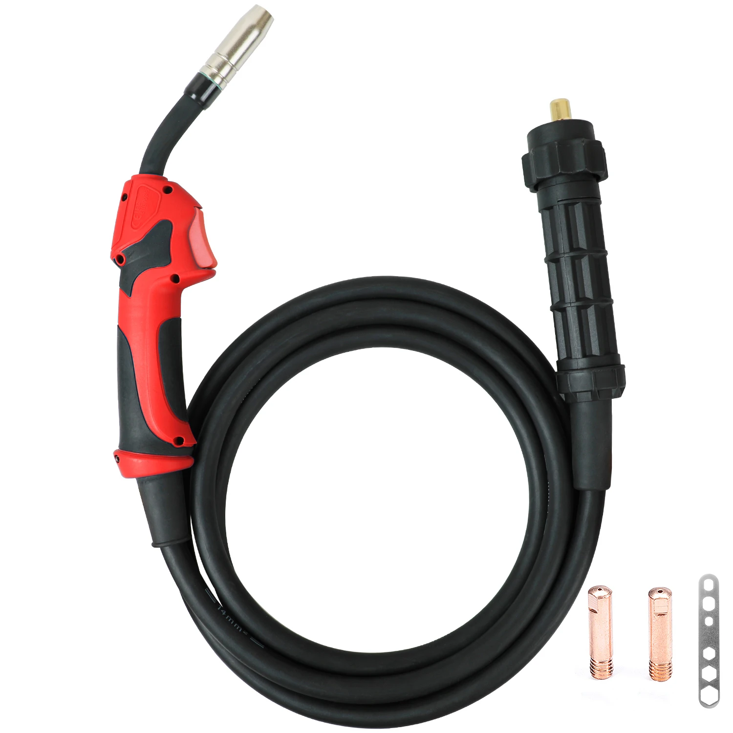 

Reboot Welding Gun MIG Torch 150A Binzel Type CO2 MB15 MIG Welder with Euro Connector 10ft 3m Cable For MIG MAG Welding Machine