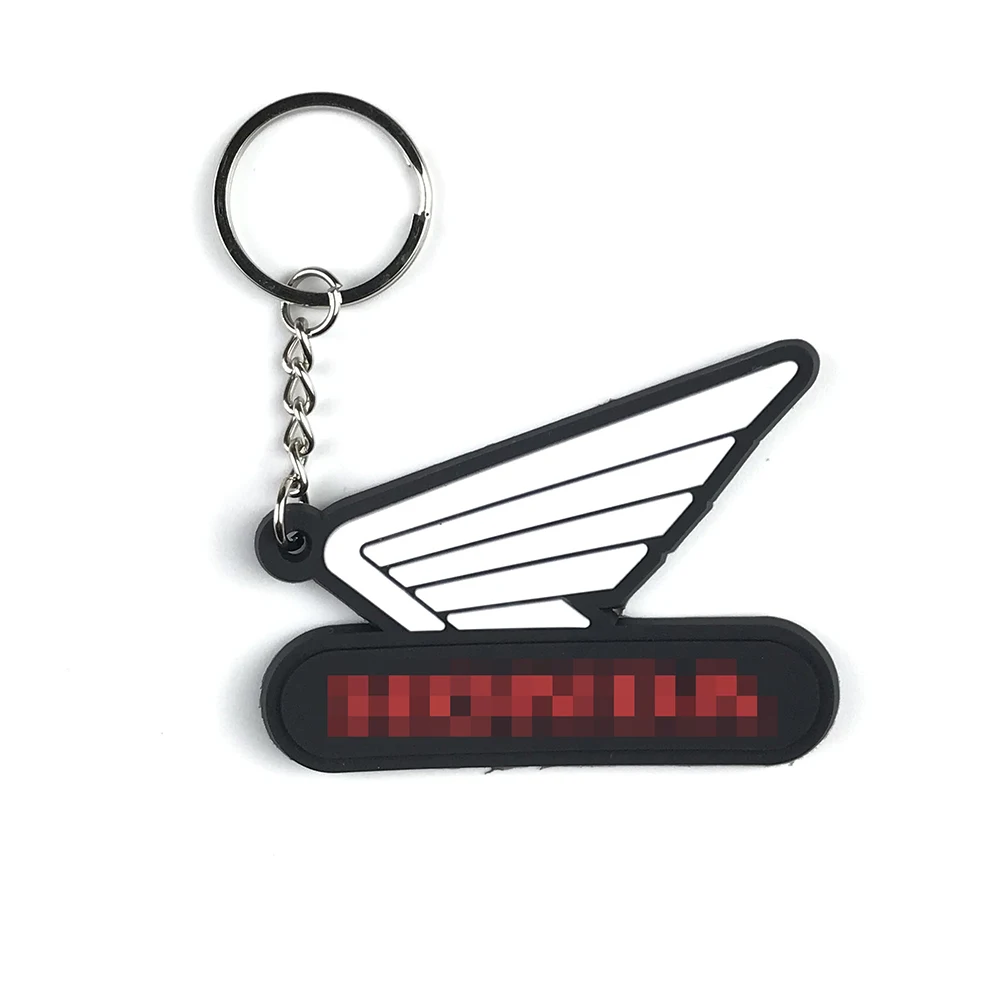 3D Motorcycle Accessories Motorcycle KeyChain Rubber Motorcycle Key Chain For DUCATI Honda Kawasaki Harley Suzuki Yamaha model