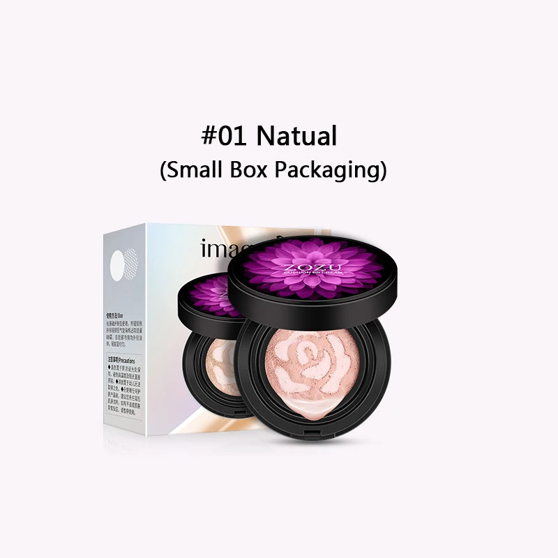 Air Cushion BB Cream Sunscreen Face Base Pressed Powder Skin Smooth Concealer Moisturizing Foundation Whitening Makeup