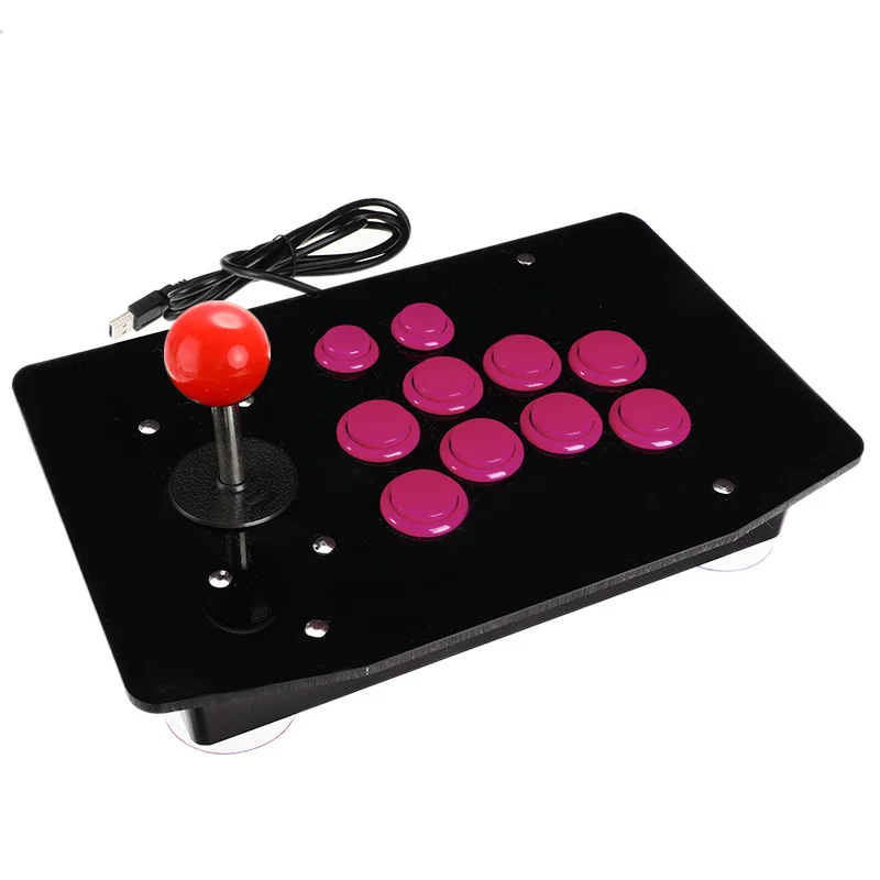 2021 NEW Arcade Joystick USB Fighting Stick Gaming Controller Gamepad Video Game For PC Desktop Computers 6 Colors for choose 