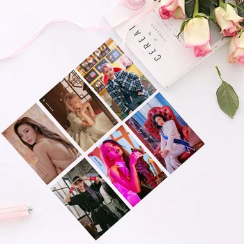 

18Pcs/Set KPOP Mamamoo Reality In BLACK Album Melting Photo Version For Student Card Bus PVC Crystal Card