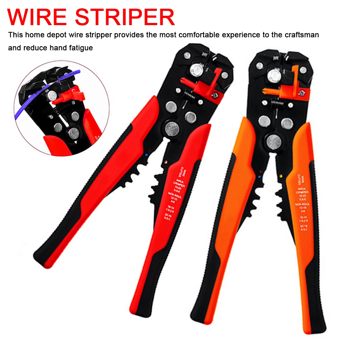 

Crimper Cable Cutter Automatic Wire Stripper Multifunctional Stripping Tools Crimping Pliers