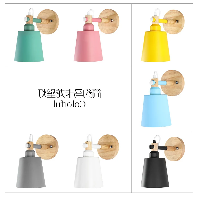 

Nordic Minimalism Gold Led Bedside Wall Lamps Concise Glass Ball Study Mirror Bathroom Light Fixtures Free Shipping