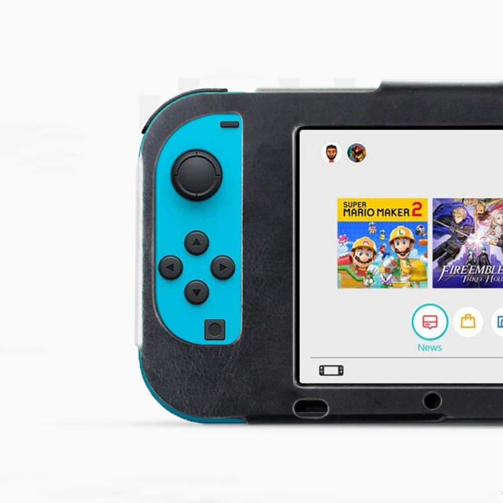 Из искусственной кожи чехол для nintendo Switch Lite игровой контроллер противоударный защитный чехол Слот держатель аксессуары коробка для Switch Lite