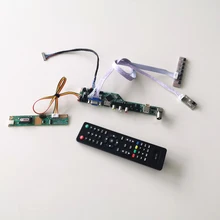 Для LTN121AT02-001/A01 Инвертор+ пульт дистанционного управления+ клавиатура 1CCFL LVDS 20Pin HDMI VGA AV USB RF T. V56 привод плата для карты ЖК-дисплей Панель комплект