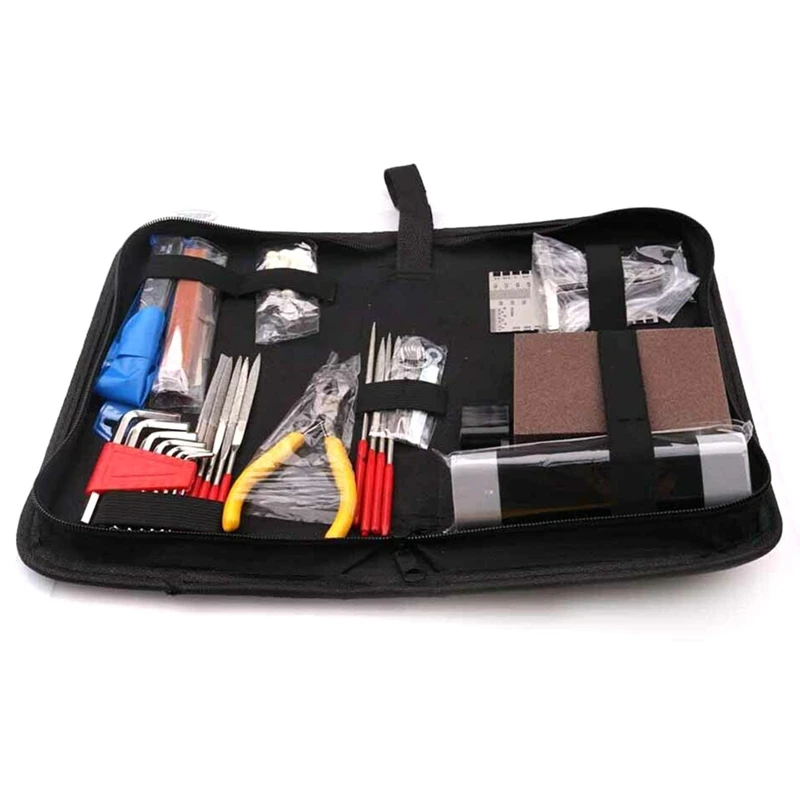 

New Hot 33 Pcs Guitar Care Tool Kit Luthier Setup Repair Maintenance Tools Wrench Set