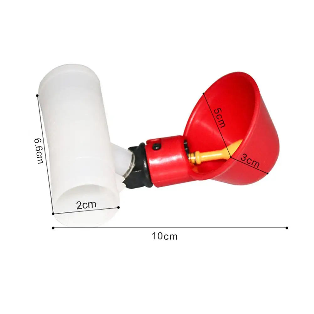 5 шт., автоматический диспенсер для питьевой воды, пластиковая чашка для питья птицы, диспенсер для питьевой воды, инструмент для питья птицы, курицы