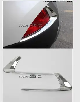 

For Renault Kadjar 2016 2017 2018 Chrome Rear Fog Light Cover Trim Bezel Bumper Trunk Tail Gate Lamp Garnish Modling Styling
