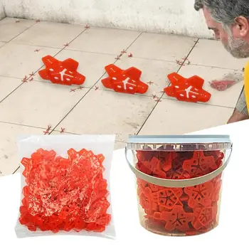 

Reusable Plastic Tile Leveling Device Level Wedge Tile Spacers for Flooring