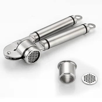 

Gadgets Home Restaurant Non Slip Labor Saving Garlic Press Stainless Steel Kitchen Utensil Thick Lever Safe Manual Practical