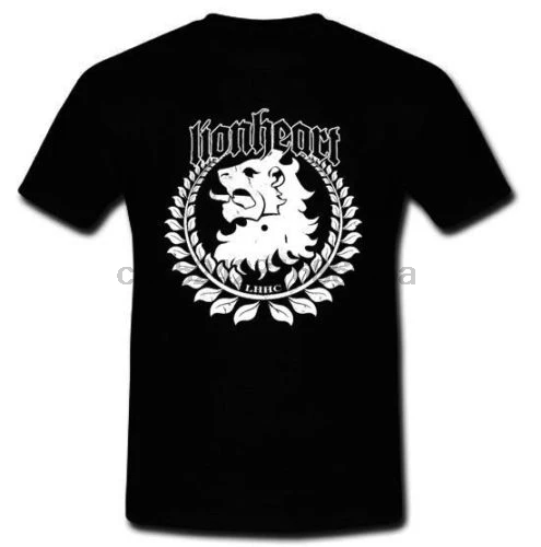 LIONHEART LHHC Hardcore-Punk Band Coldburn Terro Black T-Shirt TeeCool Casual Sleeves Cotton T-Shirts Fashion |
