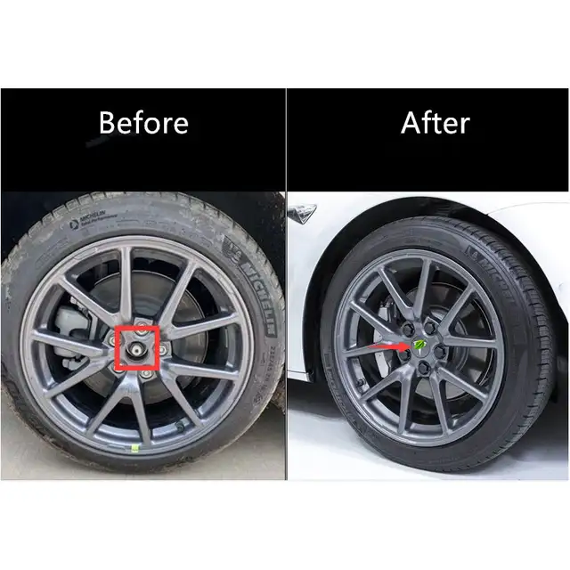For Tesla Model 3 X S Sliverblack Wheel Center Caps Sliver Stainless Steel Wheel Center Caps Hub Cover Logo Badge 4 Pics